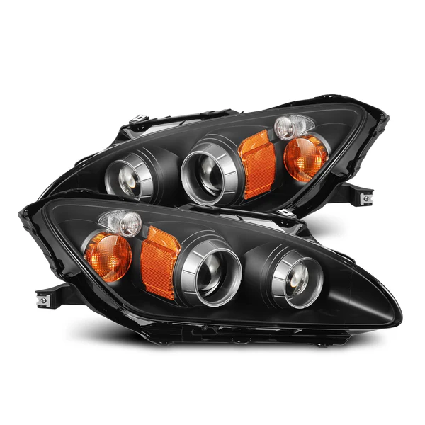 Fits 99-09 Honda S2000 LUXX-Series LED Projector Headlights Black