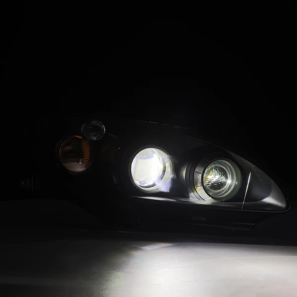 Fits 99-09 Honda S2000 LUXX-Series LED Projector Headlights Black - Image 4