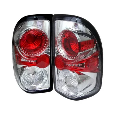 Fits Dodge Dakota 97-04 Euro Style Tail Lights - Chrome