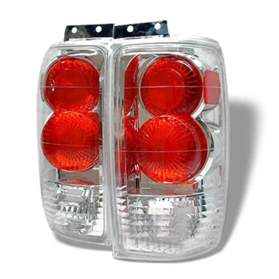 Fits Ford Expedition 97-02 Euro Style Tail Lights - Chrome