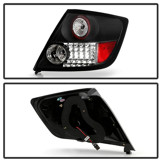 Fits Scion TC 05-10 LED Tail Lights (Not compatible with any TYC upgraded packages) - Black - Image 2