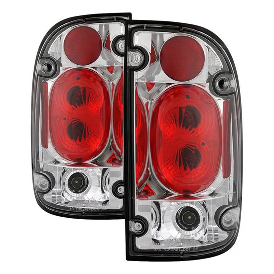 Fits Toyota Tacoma 01-04 Euro Style Tail Lights - Chrome
