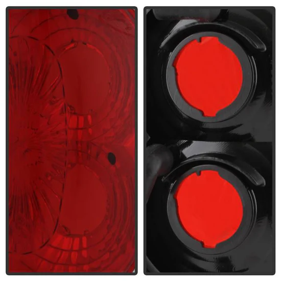 Fits Toyota Tacoma 01-04 Euro Style Tail Lights - Chrome - Image 3