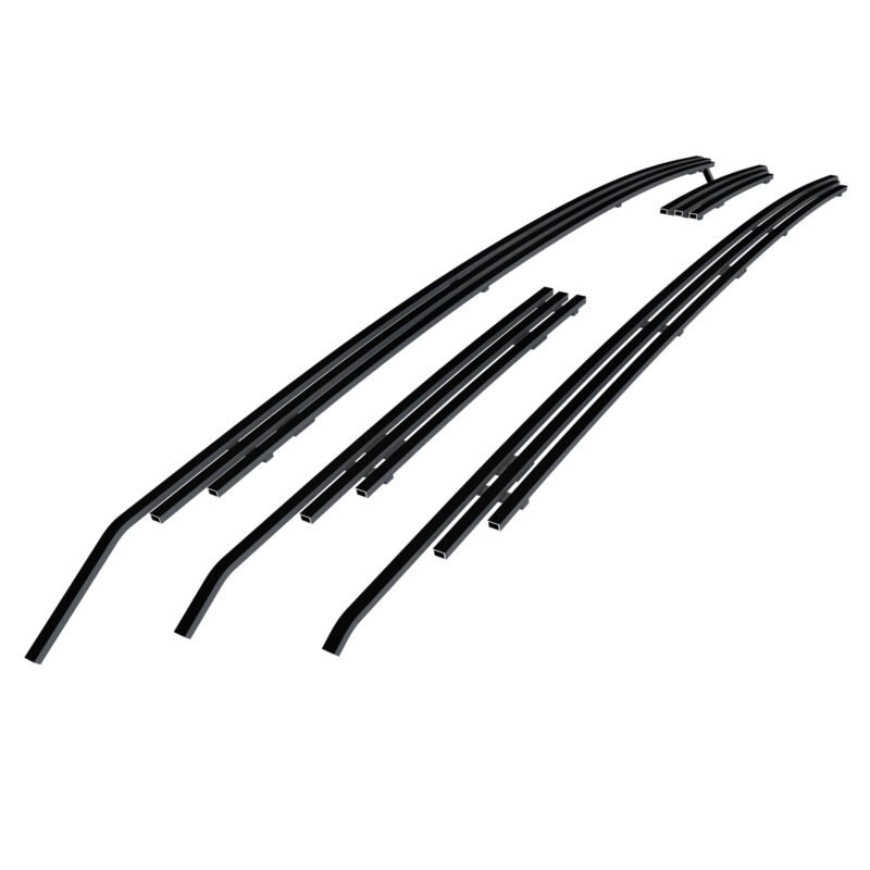 Fits 2011-2014 Ford Edge Main Upper Black Stainless Steel Billet Grille