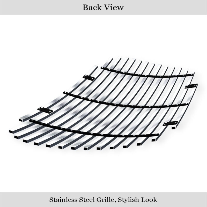 Fits 2002-2004 Chrysler Concorde Not For Limited Edition/1999-2001 Chrysler LHS Main Upper Stainless Steel Billet Grille - Image 2