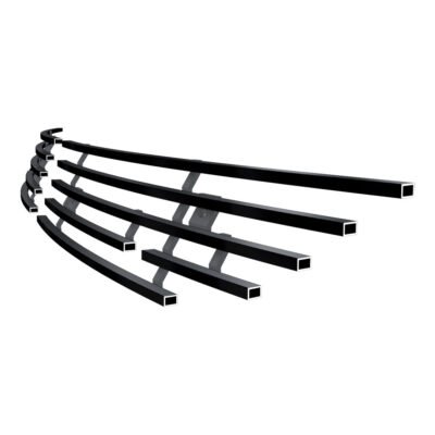 Fits 2015-2023 Chrysler 300C/300S With Adaptive Cruise Control Lower Bumper Black Stainless Steel Billet Grille