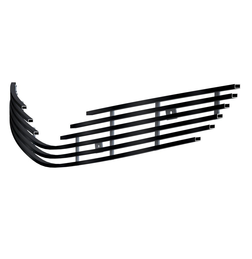 Fits 2012-2014 Toyota Camry SE Main Upper Black Stainless Steel Billet Grille