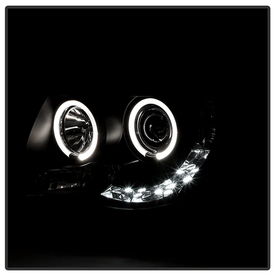 Fits ( Spyder Signature ) Toyota Tacoma 05-11 Projector Headlights - LED Halo - LED ( Replaceable LEDs ) - Black - High H1 (Included) - Low H1 (Included) - Image 3