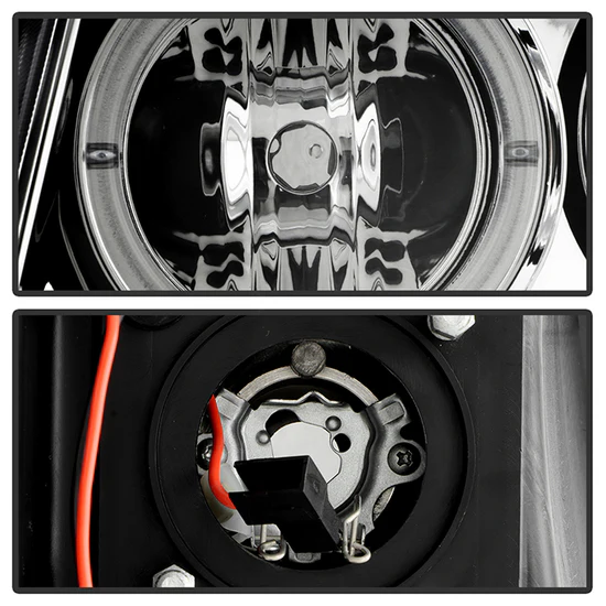 Fits ( Spyder Signature ) Toyota Tacoma 05-11 Projector Headlights - LED Halo - LED ( Replaceable LEDs ) - Chrome - High H1 (Included) - Low H1 (Included) - Image 5