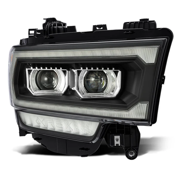 Fits 19-24 Ram 2500/3500/4500/5500 LUXX-Series LED Projector Headlights Black - Image 5