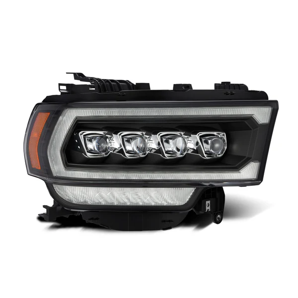 Fits 19-24 Ram 2500/3500/4500/5500 NOVA-Series LED Projector Headlights Black - Image 7