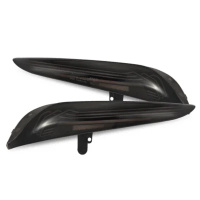 Fits 20-25 Toyota Supra CSL Laser Style LUXX-Series LED Tail Lights - Alpha Black