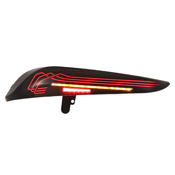 Fits 20-25 Toyota Supra CSL Laser Style LUXX-Series LED Tail Lights - Alpha Black - Image 9