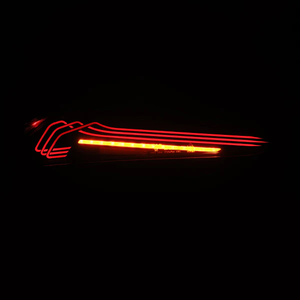 Fits 20-25 Toyota Supra CSL Laser Style LUXX-Series LED Tail Lights - Black - Image 7