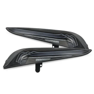 Fits 20-25 Toyota Supra CSL Laser Style LUXX-Series LED Tail Lights - Black