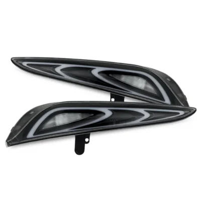 Fits 20-25 Toyota Supra FT-1 Style LUXX-Series LED Tail Lights - Black