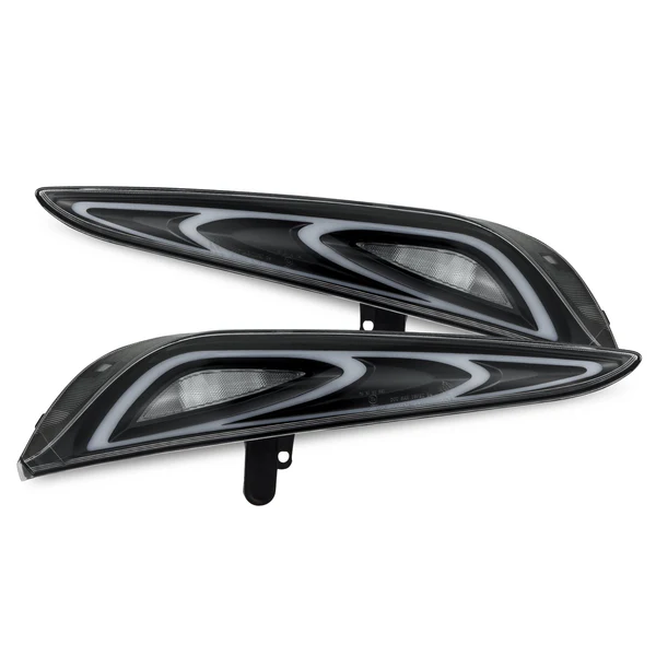 Fits 20-25 Toyota Supra FT-1 Style LUXX-Series LED Tail Lights - Black