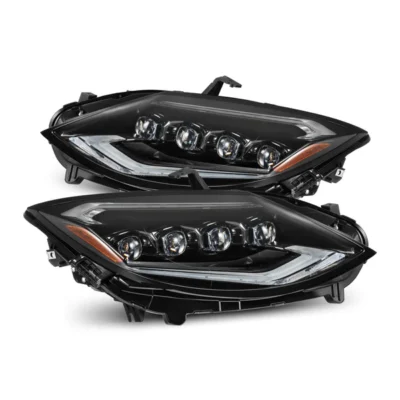 Fits 23-25 Nissan Z NOVA-Series LED Projector Headlights Alpha-Black