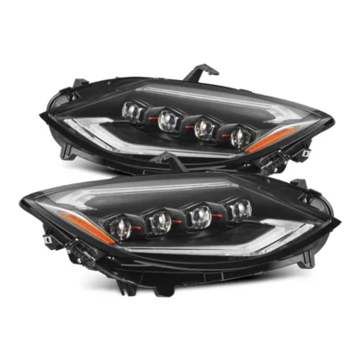 Fits 23-25 Nissan Z NOVA-Series LED Projector Headlights Black