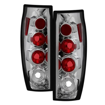 Fits Chevy Avalanche 02-06 Euro Style Tail Lights - Chrome