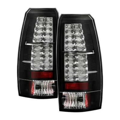 Fits Chevy Avalanche 07-13 LED Tail Lights - Black