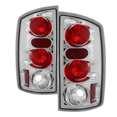 Fits Dodge Ram 02-06 1500 / Ram 2500/3500 03-06 Euro Style Tail Lights - Chrome