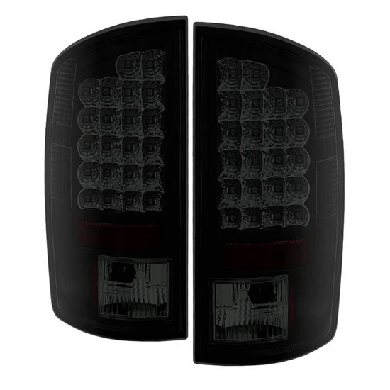 Fits Dodge Ram 02-06 1500 / Ram 2500/3500 03-06 LED Tail Light - Black Smoke