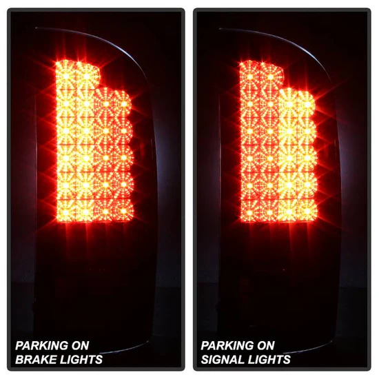 Fits Dodge Ram 02-06 1500 / Ram 2500/3500 03-06 LED Tail Light - Black Smoke - Image 3