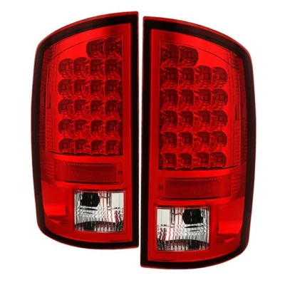 Fits Dodge Ram 02-06 1500 / Ram 2500/3500 03-06 LED Tail Light - Red Clear
