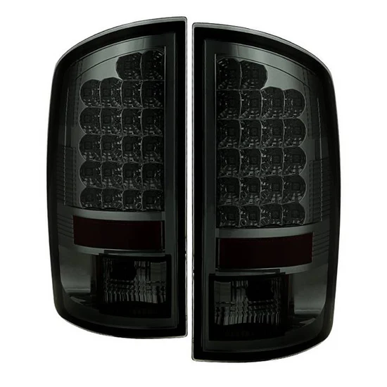 Fits Dodge Ram 02-06 1500 / Ram 2500/3500 03-06 LED Style Tail Lights - Smoke