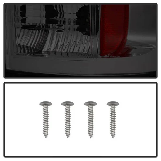 Fits Dodge Ram 02-06 1500 / Ram 2500/3500 03-06 LED Style Tail Lights - Smoke - Image 4