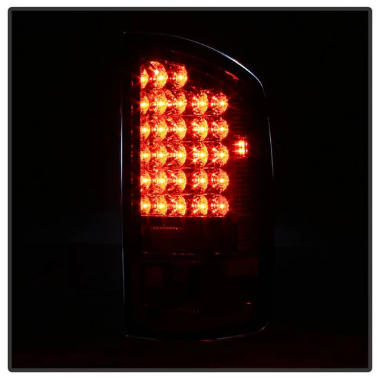 Fits Dodge Ram 02-06 1500 / Ram 2500/3500 03-06 LED Style Tail Lights - Smoke - Image 3