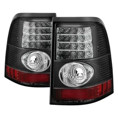 Fits Ford Explorer 4Dr (Except Sport Trac) 02-05 LED Tail Lights - Black