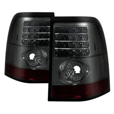 Fits Ford Explorer 4Dr (Except Sport Trac) 02-05 LED Tail Lights - Smoke