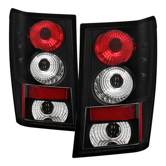 Fits Jeep Grand Cherokee 05-06 Euro Style Tail Lights - Black