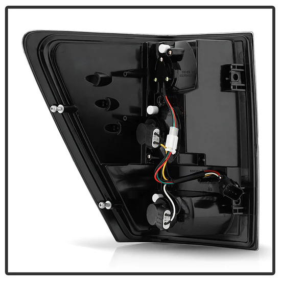 Fits Jeep Grand Cherokee 05-06 LED Tail Lights - Black - Image 3