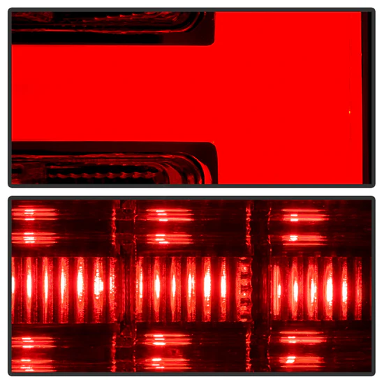 Fits Jeep Grand Cherokee 05-06 Version 2 Light Bar LED Tail Lights - Chrome - Image 6