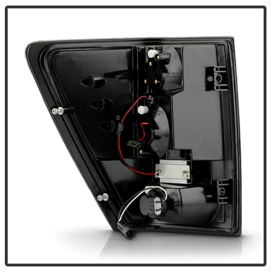Fits Jeep Grand Cherokee 07-10 LED Tail Lights - Black - Image 3