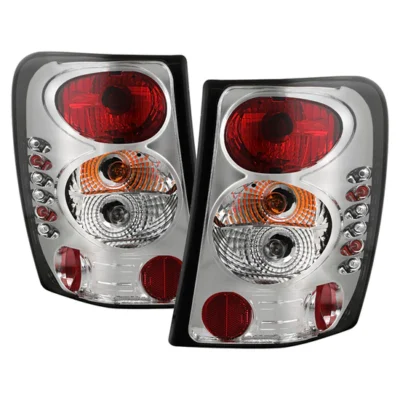 Fits Jeep Grand Cherokee 99-04 Euro Style Tail Lights - Chrome