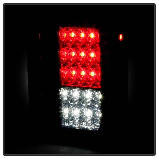 Fits Jeep Wrangler (JK JKU) 07-18 LED Tail Lights - Smoke - Image 6