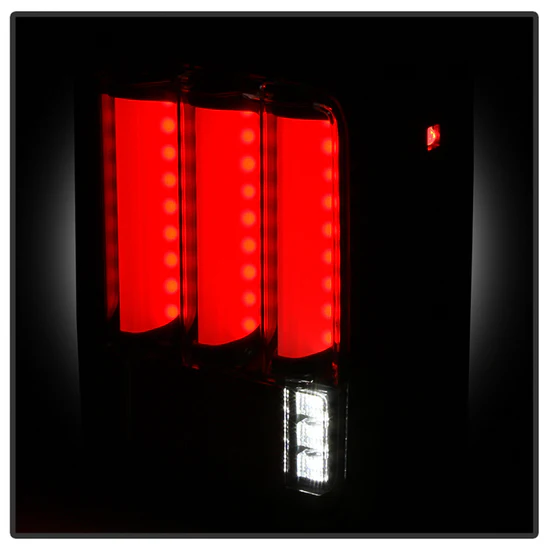 Fits Jeep Wrangler (JK JKU) 07-18 Version 2 Light Bar Sequential Turn Signal LED Tail Lights - Black - Image 7