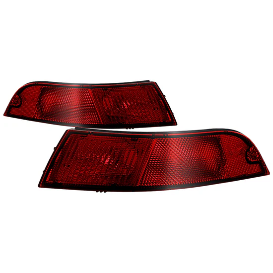 Fits ( Spyder ) Porsche 993 1995-1998 OEM Tail Light - Red Smoke