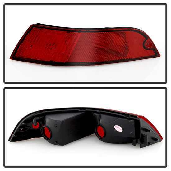 Fits ( Spyder ) Porsche 993 1995-1998 OEM Tail Light - Red Smoke - Image 2