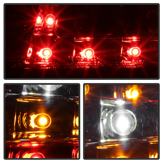 Fits Porsche 997 05-08 LED Tail Lights - Red Smoke - Image 5