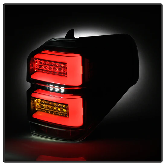 Fits ( Spyder ) Toyota 4Runner 2010 - 2023 LED Tail Lights - Sequential Turn Signal - Black - Image 6
