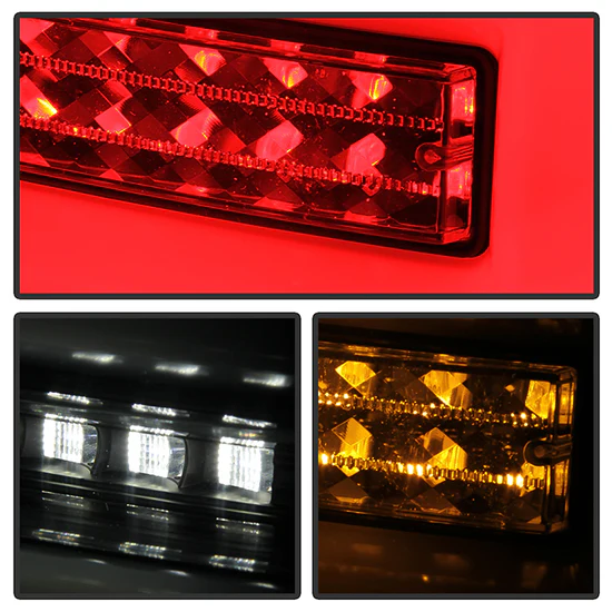 Fits ( Spyder ) Toyota 4Runner 2010 - 2023 LED Tail Lights - Sequential Turn Signal - Black - Image 5