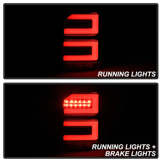 Fits ( Spyder ) Toyota 4Runner 2010 - 2023 LED Tail Lights - Sequential Turn Signal - Black - Image 4