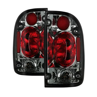 Fits Toyota Tacoma 95-00 Euro Style Tail Lights - Smoke