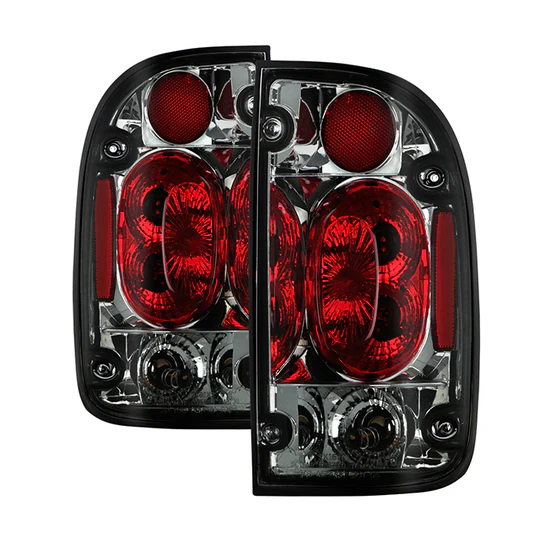 Fits Toyota Tacoma 95-00 Euro Style Tail Lights - Smoke