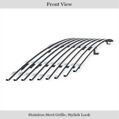 Fits 2000-2005 Cadillac DeVille Main Upper Stainless Steel Billet Grille